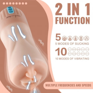 Sucktroker II Mistress — 10 Vibrații, 5 Aspirații