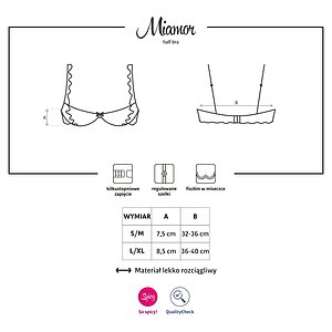 Sutien Obsessive Miamor Negru S-M Thumb 2