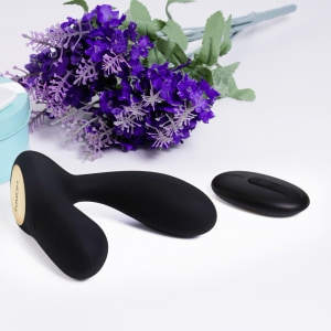 Vibrator Svakom Vick pentru Prostată și Punctul G Negru