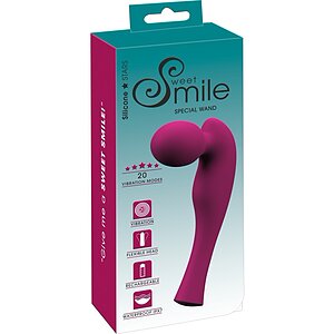 Sweet Smile Special Wand — 20 Moduri, Reîncărcabil Mov