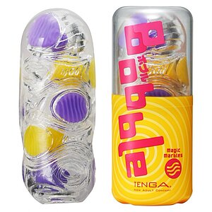 Tenga Bobble Magic Marbles — Masturbator Transparent, Dinamic