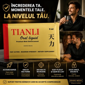 Tianli Oral Liquid 9 ml Gel Oral Pentru Erecții Ferme Thumb 2