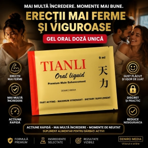 Tianli Oral Liquid 9 ml Gel Oral Pentru Erecții Ferme Thumb 1