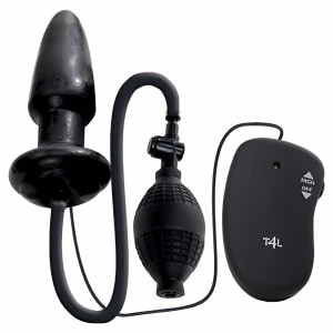 Vibrator Anal Bumping Balloon cu Diametru Reglabil Negru