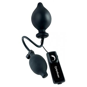 Vibrator Anal Gonflabil Sphincter Stretcher Negru Thumb 1