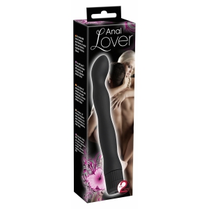 Vibrator Anal Lover 18cm Negru Thumb 5