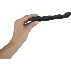 Vibrator Anal Lover 18cm Negru Thumb 4