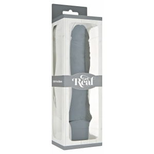 Vibrator Clasic Large Negru 24.9cm Thumb 3