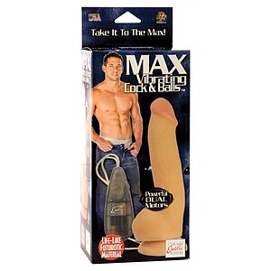Vibrator Cu Ventuza Max Penis And Balls Thumb 1