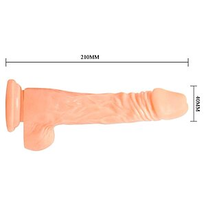 Vibrator Cu Ventuză Baile 21cm Thumb 3
