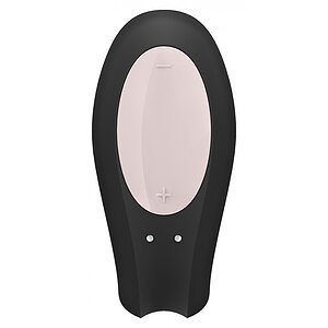 Vibrator Cuplu Satisfyer DoubleJoy Negru