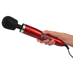 Vibrator De Lux Pentru Masaj Doxy Die Cast Roșu