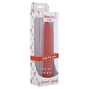 Vibrator Diamond Superb Rosu Thumb 1