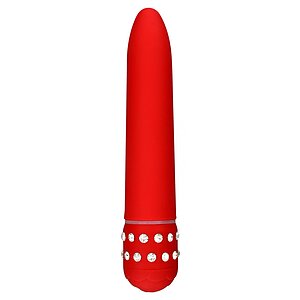 Vibrator Diamond Superb Rosu