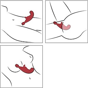 Vibrator Fusion Clitoral And Punctul G Dual Climax Roșu