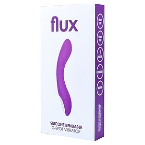 Vibrator G-Spot FLUX Silicone Bendable Mov Thumb 2