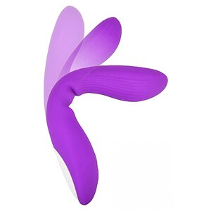 Vibrator G-Spot FLUX Silicone Bendable Mov Thumb 1