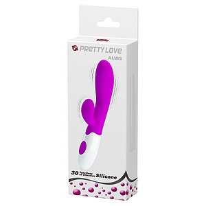 Vibrator Iepuras 30 Functii 21.5cm Mov Thumb 3