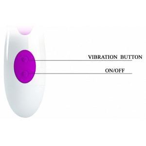 Vibrator Iepuraș Frumos Acțiune Rapidă Mov Thumb 5