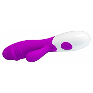 Vibrator Iepuraș Frumos Acțiune Rapidă Mov Thumb 1