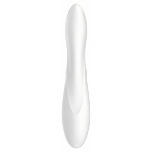 Vibrator Iepuraș Satisfyer Profesional pentru Punctul G Alb