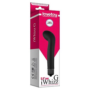 Vibrator iWhizz G 12.5cm Negru Thumb 8