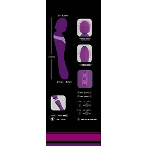 Vibrator Javida Double Massager Mov Thumb 10
