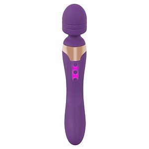 Vibrator Double Massager pentru Punctul G și Masaj Mov