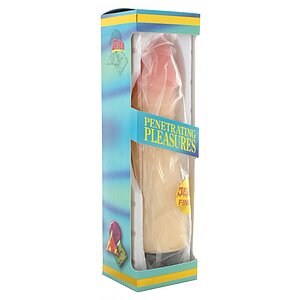 Vibrator Jelly Rubber 20cm Thumb 1