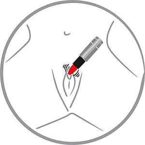 Vibrator Kiss Me Lipstick Rosu Thumb 2