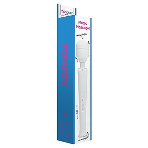 Vibrator Masaj Magic  Alb Thumb 1