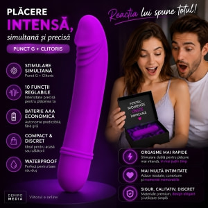 Vibrator Mic Simpatic Și Subțire Mov Thumb 7