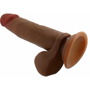 Vibrator Realist Beautiful Abel cu Împingere și Rotație
