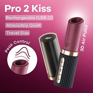 Vibrator Pro 2 Kiss Air Pulse Mov