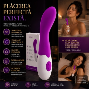Vibrator Punctul-G Cu 30 Setări Inteligente Mov Thumb 1