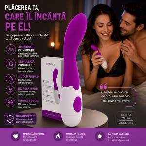 Vibrator Punctul-G Cu 30 Setări Inteligente Mov Thumb 2