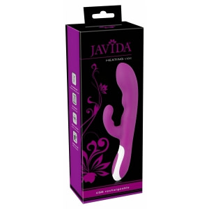 Vibrator Rabbit Javida Reîncărcabil Silicon Cu Încălzire Mov