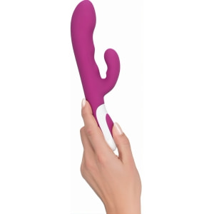 Vibrator Rabbit Javida Reîncărcabil Silicon Cu Încălzire Mov