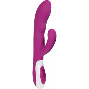 Vibrator Rabbit Javida Reîncărcabil Silicon Cu Încălzire Mov