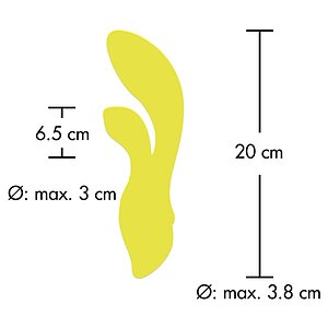 Vibrator Rabbit Julie Galben Thumb 4