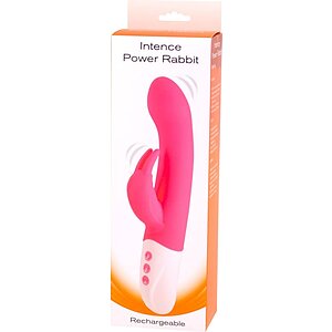 Vibrator Rabbit Reincarcabil Intence Power Roz Thumb 1