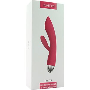 Vibrator Rabbit Svakom Trysta Rosu Thumb 3