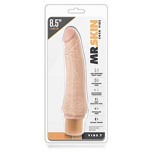 Vibrator Realist Mr. Skin Penis Vibe 7 Thumb 1