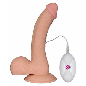 Vibrator Realist The Ultra Soft Dude cu Telecomandă