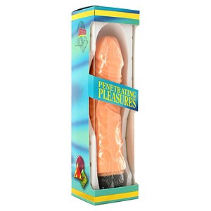 Vibrator Cu Vene Proeminente 20cm Thumb 1