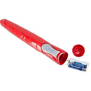 Vibrator Red Push Rosu Thumb 4