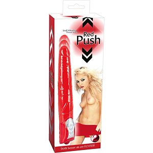 Vibrator Red Push Roșu Thumb 3