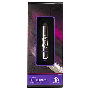 Vibrator Ro-120mm Chrome 10 Speed Argintiu Thumb 3