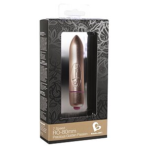 Vibrator Ro-80mm Precious Golden Passion Auriu Thumb 1