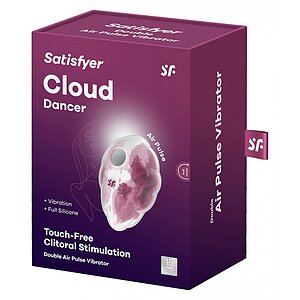 Vibrator Satisfyer Cloud Dancer Roșu